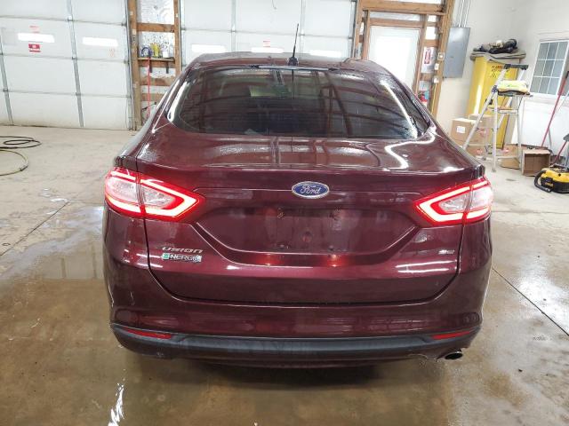 3FA6P0PU2DR319779 - 2013 FORD FUSION SE PHEV MAROON photo 6