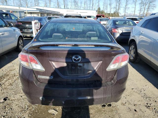 1YVHZ8CH2A5M00746 - 2010 MAZDA 6 I PURPLE photo 6