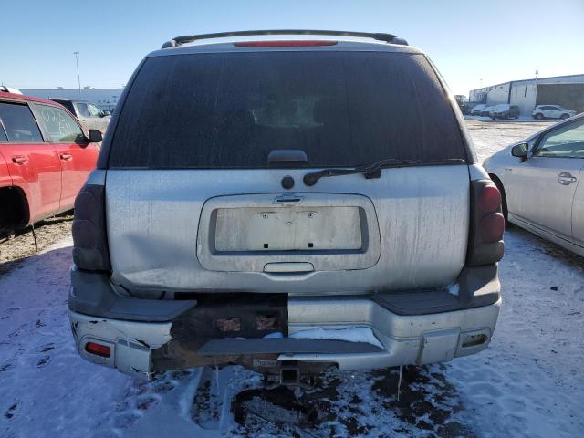 1GNDT13S562218502 - 2006 CHEVROLET TRAILBLAZE LS SILVER photo 6