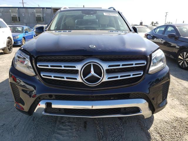 4JGDF6EE8JB043350 - 2018 MERCEDES-BENZ GLS 450 4MATIC BLUE photo 5