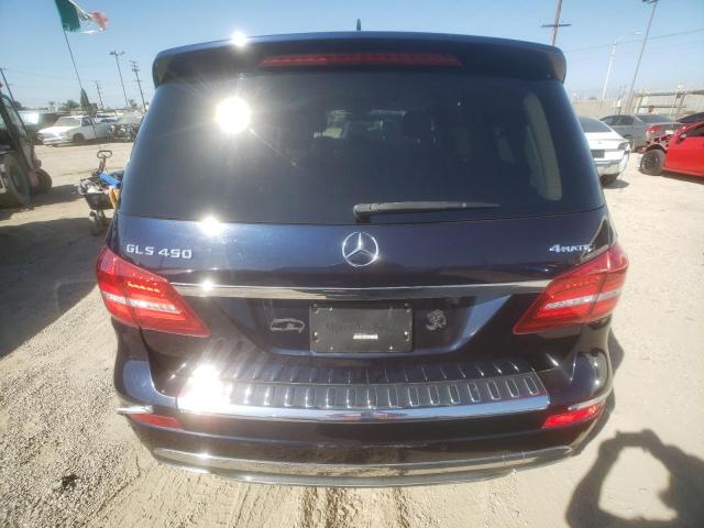 4JGDF6EE8JB043350 - 2018 MERCEDES-BENZ GLS 450 4MATIC BLUE photo 6