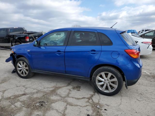 4A4AR3AU6FE006127 - 2015 MITSUBISHI OUTLANDER ES BLUE photo 2