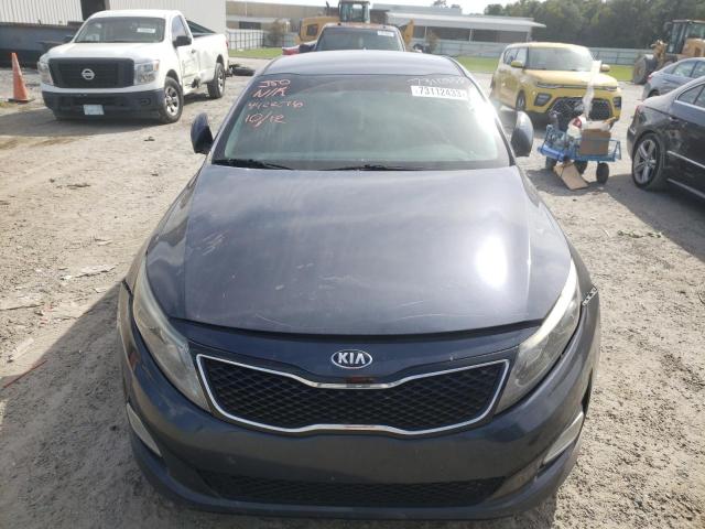 5XXGM4A76FG442276 - 2015 KIA OPTIMA LX BLUE photo 5