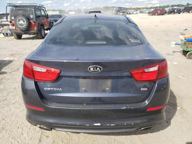 5XXGM4A76FG442276 - 2015 KIA OPTIMA LX BLUE photo 6