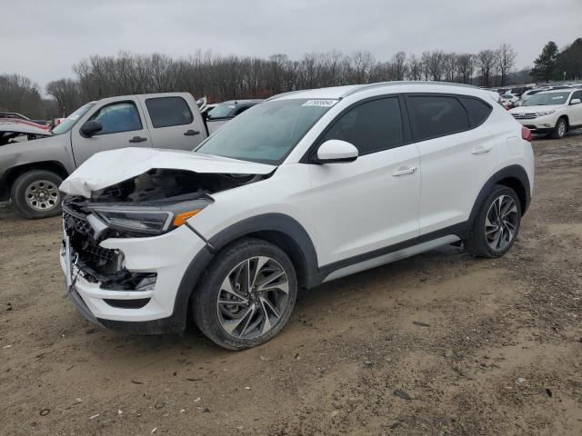 KM8J33AL4KU025920 - 2019 HYUNDAI TUCSON LIMITED WHITE photo 1