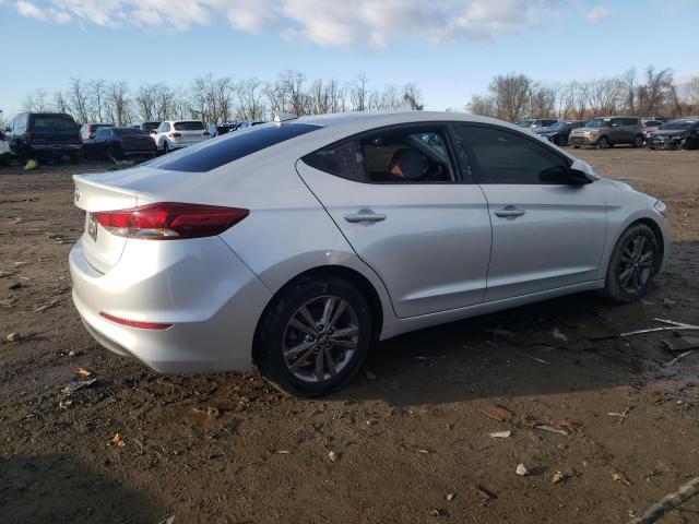 5NPD84LF6JH249117 - 2018 HYUNDAI ELANTRA SEL SILVER photo 3