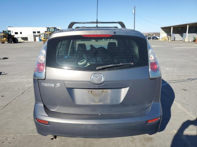 JM1CR293370158337 - 2007 MAZDA 5 GRAY photo 6