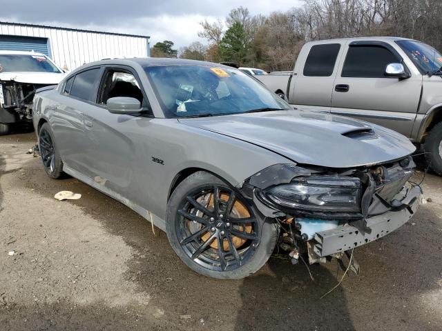 2C3CDXGJ7JH157020 - 2018 DODGE CHARGER R/T 392 GRAY photo 4