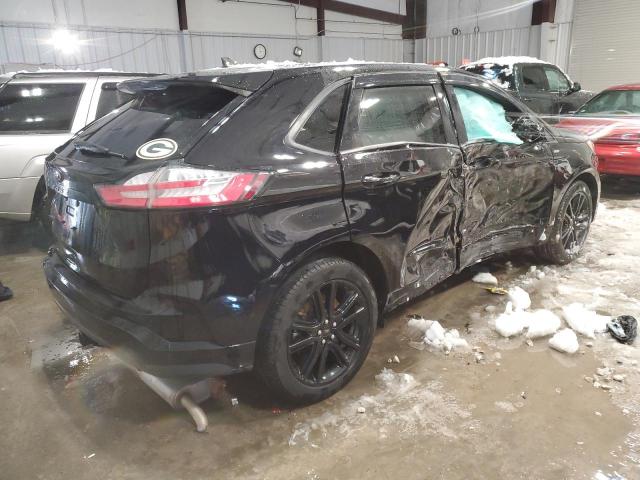 2FMPK4J90NBA40268 - 2022 FORD EDGE SEL BLACK photo 3