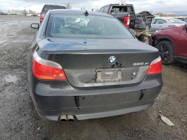 WBANF33577CW69515 - 2007 BMW 525 XI BLACK photo 6