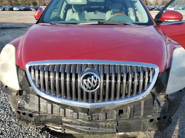 5GAKRDED0CJ264028 - 2012 BUICK ENCLAVE RED photo 12