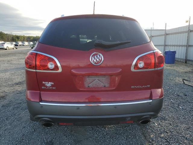 5GAKRDED0CJ264028 - 2012 BUICK ENCLAVE RED photo 6