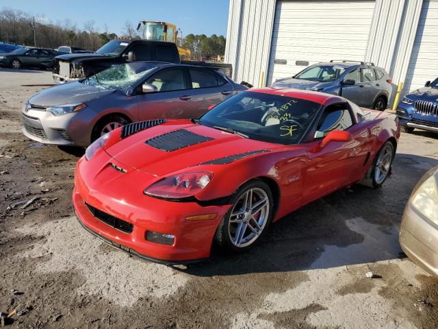 1G1YY26E085116851 - 2008 CHEVROLET CORVETTE Z06 RED photo 1