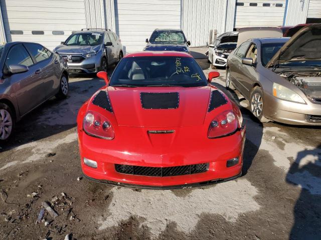 1G1YY26E085116851 - 2008 CHEVROLET CORVETTE Z06 RED photo 5