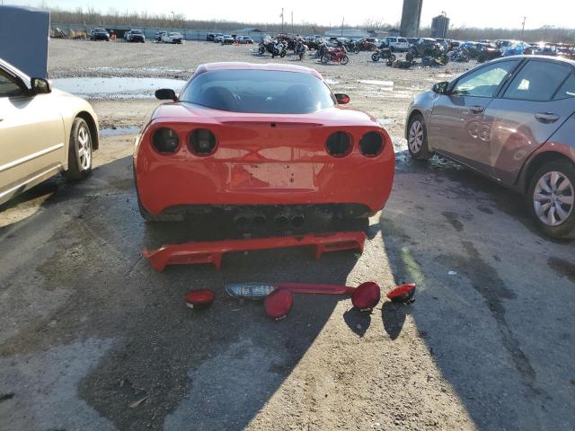 1G1YY26E085116851 - 2008 CHEVROLET CORVETTE Z06 RED photo 6