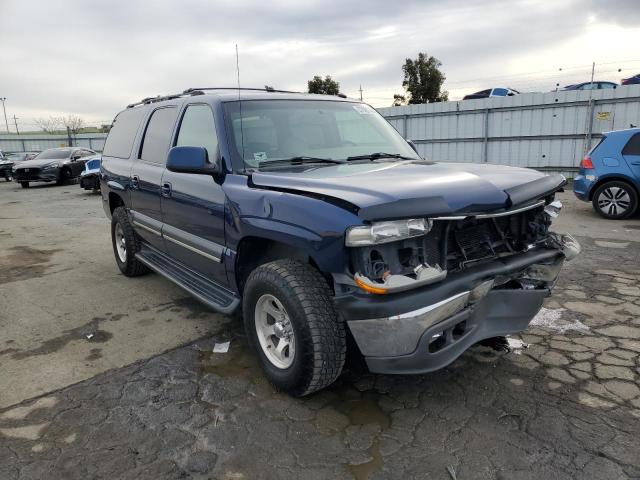 1GNFK16T53J192680 - 2003 CHEVROLET SUBURBAN K1500 BLUE photo 4