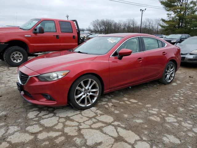 JM1GJ1W61E1131744 - 2014 MAZDA 6 GRAND TOURING RED photo 1