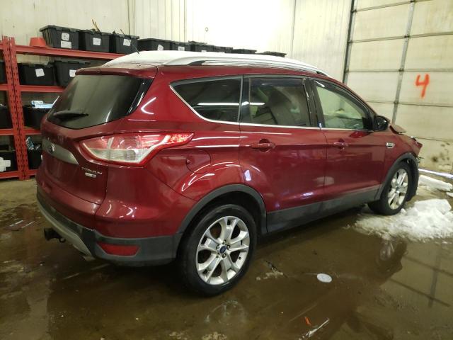 1FMCU9J91FUA43147 - 2015 FORD ESCAPE TITANIUM RED photo 3