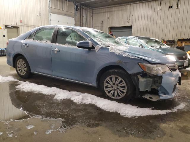 4T4BF1FK3CR252085 - 2012 TOYOTA CAMRY BASE BLUE photo 4