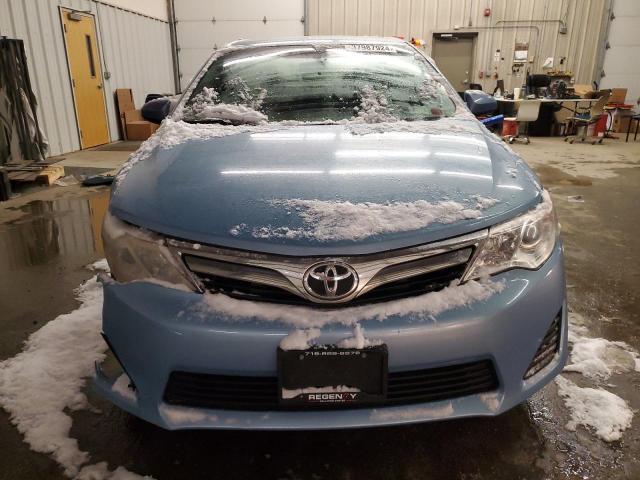 4T4BF1FK3CR252085 - 2012 TOYOTA CAMRY BASE BLUE photo 5