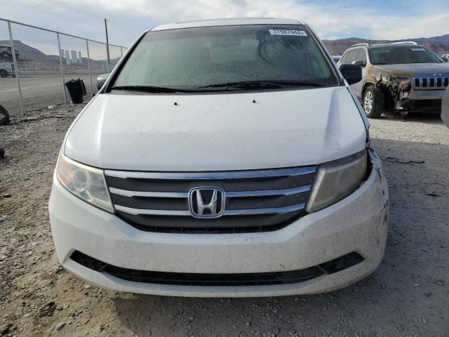 5FNRL5H64BB048609 - 2011 HONDA ODYSSEY EXL WHITE photo 5