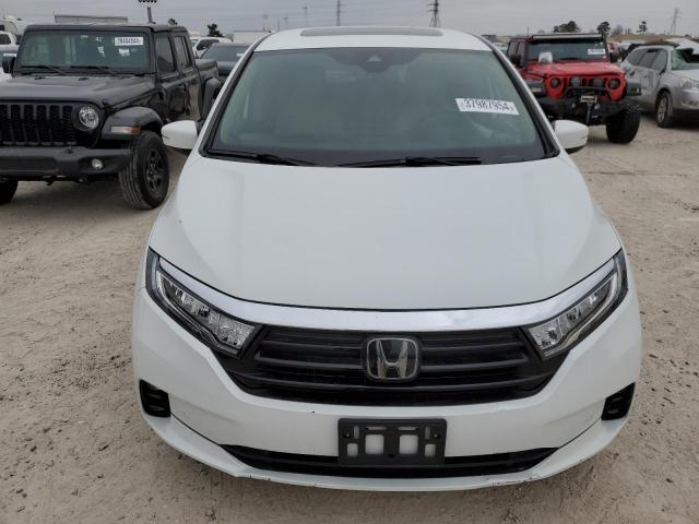 5FNRL6H90NB016857 - 2022 HONDA ODYSSEY ELITE Blanco foto 5