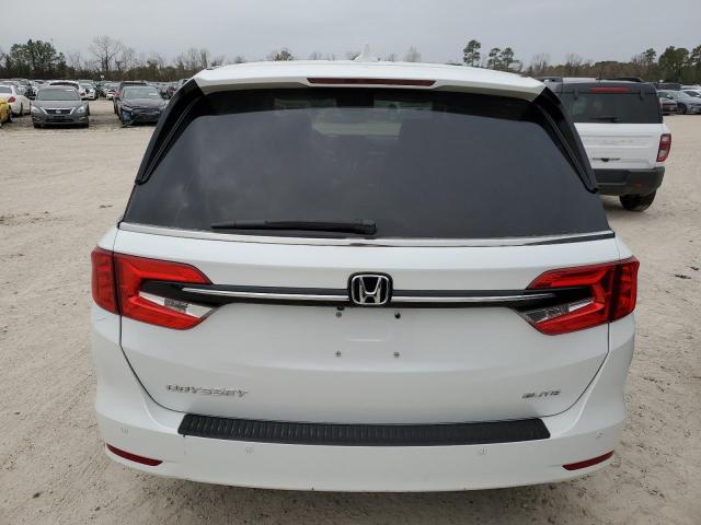 5FNRL6H90NB016857 - 2022 HONDA ODYSSEY ELITE Blanco foto 6