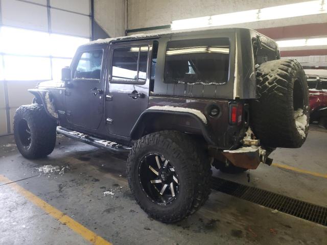 1C4BJWDG5DL669076 - 2013 JEEP WRANGLER U SPORT შავი ფოტო 2