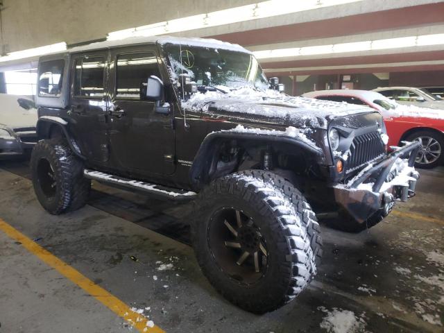 1C4BJWDG5DL669076 - 2013 JEEP WRANGLER U SPORT შავი ფოტო 4