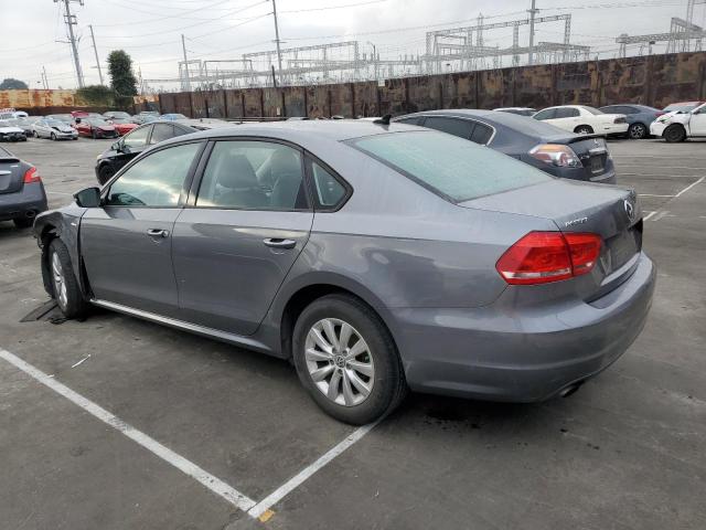 1VWAT7A39FC044242 - 2015 VOLKSWAGEN PASSAT S GRAY photo 2