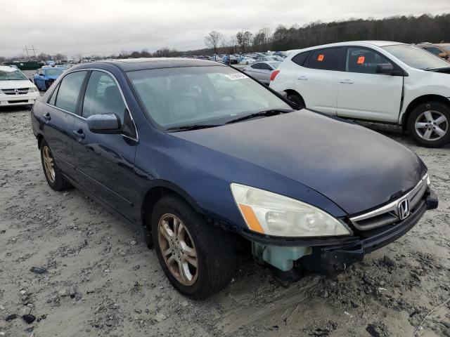 1HGCM56877A153699 - 2007 HONDA ACCORD EX BLUE photo 4