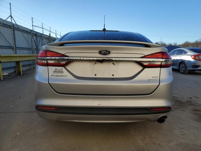 3FA6P0HD4HR307539 - 2017 FORD FUSION SE SILVER photo 6