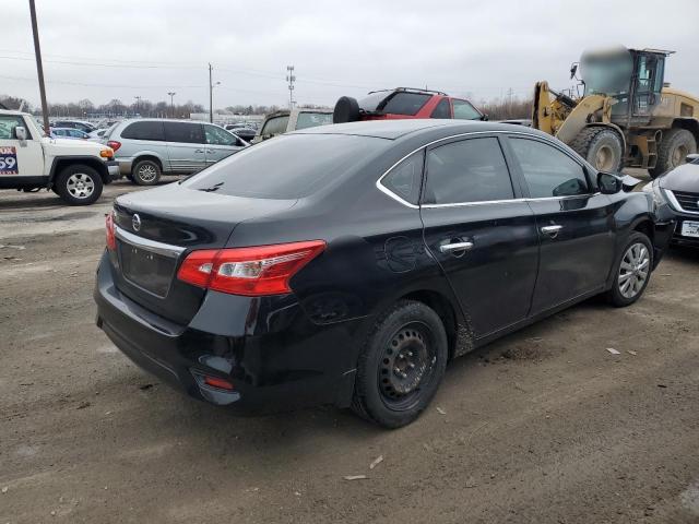 3N1AB7AP6HY209542 - 2017 NISSAN SENTRA S BLACK photo 3