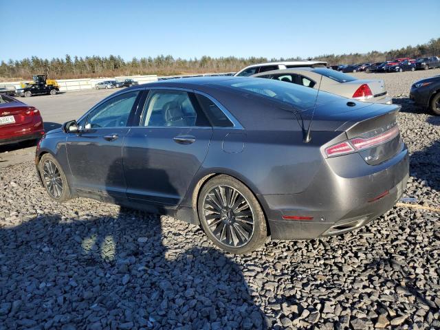 3LN6L2JK9ER828273 - 2014 LINCOLN MKZ CHARCOAL photo 2