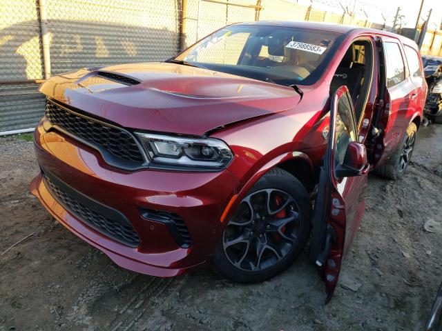 1C4SDJH94MC847730 - 2021 DODGE DURANGO SRT HELLCAT RED photo 1