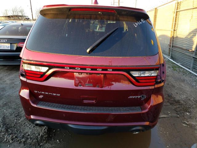 1C4SDJH94MC847730 - 2021 DODGE DURANGO SRT HELLCAT RED photo 6