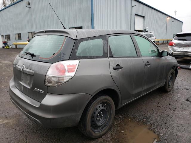 2T1KR32E06C562715 - 2006 TOYOTA COROLLA MA XR GRAY photo 3