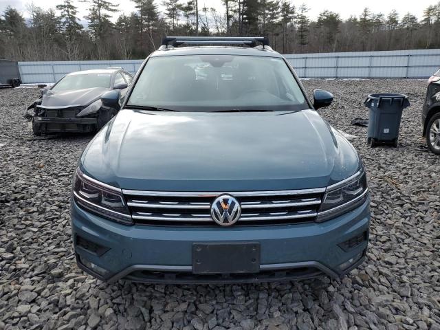 3VV4B7AXXKM157326 - 2019 VOLKSWAGEN TIGUAN SEL PREMIUM TURQUOISE photo 5