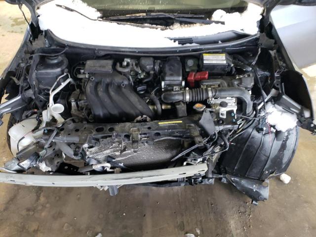 3N1CN7AP0KL872092 - 2019 NISSAN VERSA S GRAY photo 11