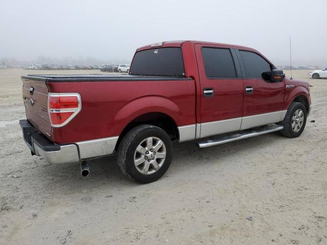 1FTFW1CF8EKF87817 - 2014 FORD F150 SUPERCREW RED photo 3