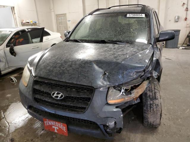 5NMSG73DX8H182040 - 2008 HYUNDAI SANTA FE GLS GRAY photo 5