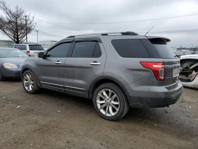 1FM5K7D82DGA86459 - 2013 FORD EXPLORER XLT GRAY photo 2