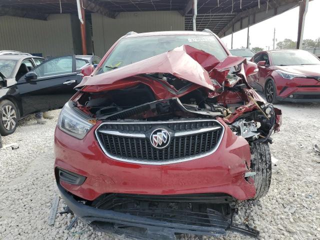 KL4CJASB7KB766968 - 2019 BUICK ENCORE PREFERRED RED photo 5