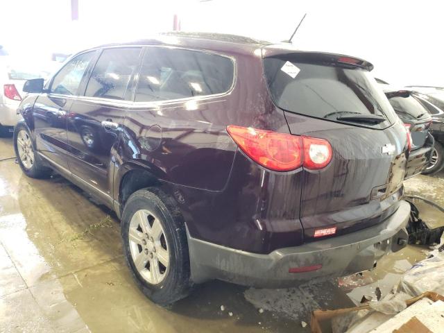 1GNLRFED9AS118952 - 2010 CHEVROLET TRAVERSE LT PURPLE photo 3