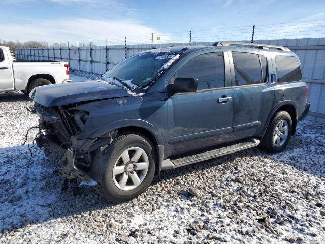 5N1BA0ND8FN603349 - 2015 NISSAN ARMADA SV BLUE photo 1