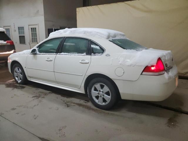 2G1WT57N391294620 - 2009 CHEVROLET IMPALA 1LT WHITE photo 2