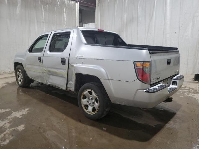 2HJYK16298H519451 - 2008 HONDA RIDGELINE RT SILVER photo 2