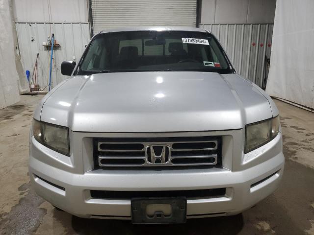 2HJYK16298H519451 - 2008 HONDA RIDGELINE RT SILVER photo 5