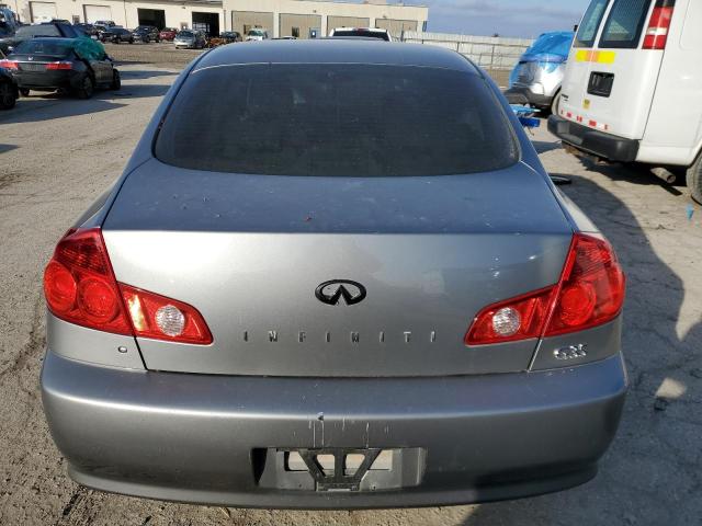 JNKCV51E66M509998 - 2006 INFINITI G35 GRAY photo 6