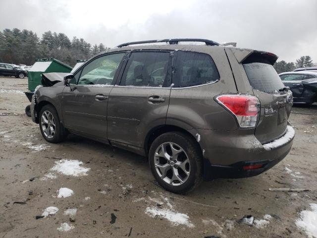 JF2SJAWC9HH487453 - 2017 SUBARU FORESTER 2.5I TOURING GREEN photo 2